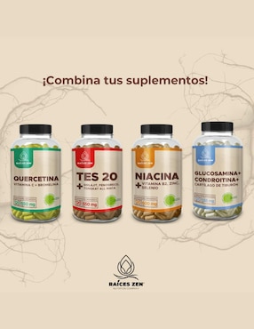 Glicinato de Magnesio Raíces Zen Raíces Zen de 120 cápsulas