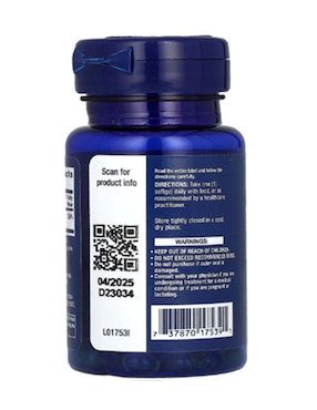 Vitamina D3 Life Extension de 90 cápsulas