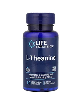L-teanina Life Extension de 60 cápsulas
