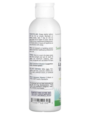 Vitamina C liposomal óptima Seeking Health de 150 ml