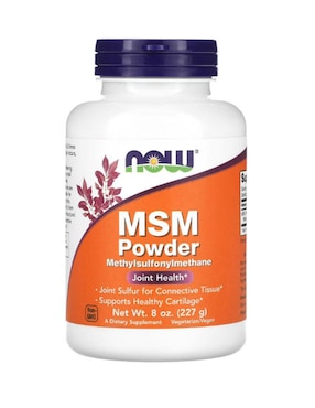 MSM en polvo Now con msm de 227 g