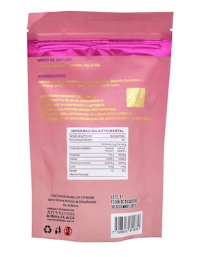 Gomitas de Aguaje Joy Natura con aguaje (mauritia flexuosa) sabor fresa de 60 gomitas