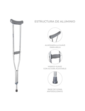 Muletas auxiliares Gravita 136058
