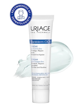 Crema facial recomendada para reparar día y noche Uriage Bariederm-cica para todo tipo piel