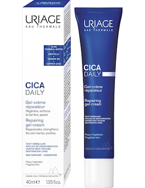 Crema facial recomendada para reparar día y noche Uriage Cica Daily para todo tipo piel