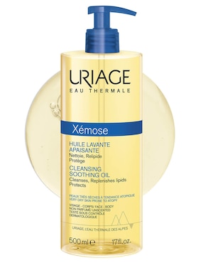 Limpiador rostro y cuerpo xemose huile lavante fp Uriage xémose para hidratar