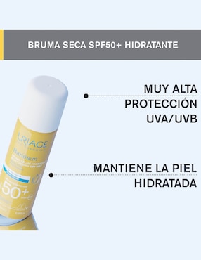 Protector solar FPS 50+ Bariesun Brume Seche Uriage 200 ml