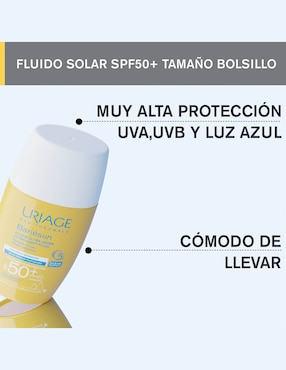 Protector solar FPS 50+ Bariesun Fluide Ultra Uriage 30 ml