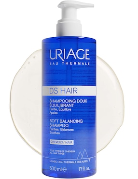 Shampoo hidratante para cabello normal D.S Hair Equilibrant Uriage 500 ml