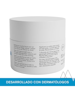 Crema facial recomendada para hidratar noche Uriage Face hydratation para piel normal