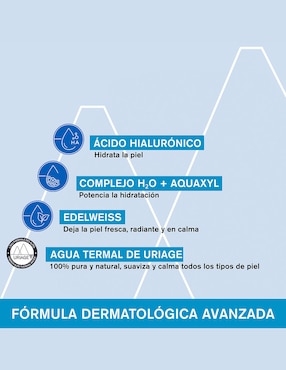 Crema facial recomendada para hidratar noche Uriage Face hydratation para piel normal