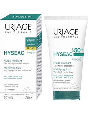 Crema facial recomendada para acné de día Uriage Hyséac para piel mixta y grasa