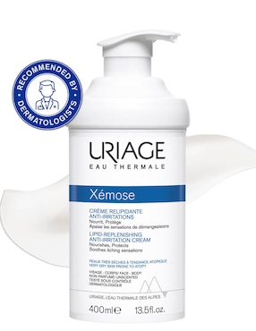 Crema para cuerpo y manos recomendada para hidratar de día y noche Uriage Xémose para todo tipo piel