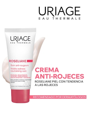 Crema facial recomendada para calmar y regenerar la piel día y noche Uriage para piel sensible