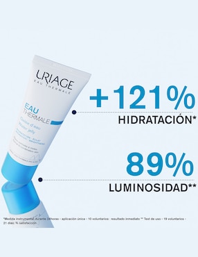 Gel para rostro grasa Gel hidratante con agua termal Uriage Face Hydratation