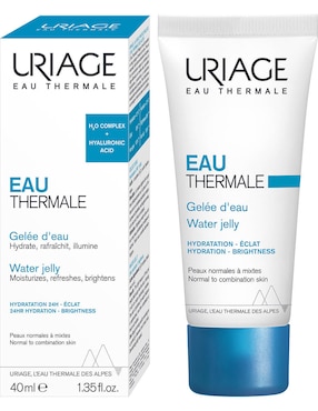 Gel para rostro grasa Gel hidratante con agua termal Uriage Face Hydratation
