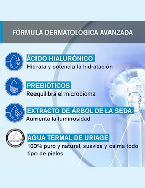 Gel para rostro hidratante Eau Thermale Uriage