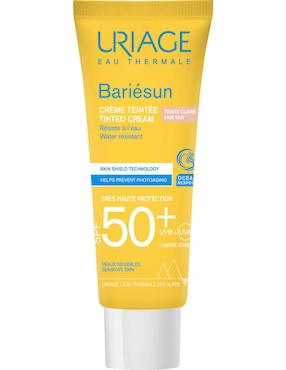 Protector solar FPS 50+ Bariesun Creme Claire T Uriage 50 ml