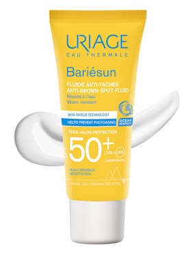 Protector solar FPS 50+ Bariesun Fluide aAnti Tache Uriage 40 ml