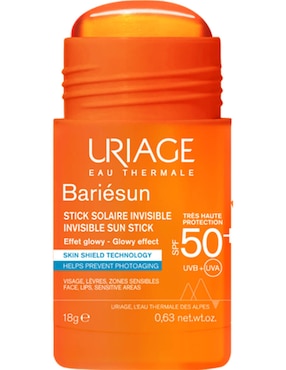 Protector solar FPS 50+ Bariésun Stick Invisible Uriage 18 g