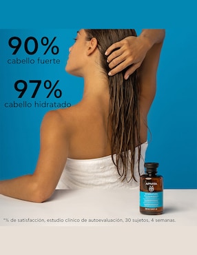 Shampoo hidratante para cabello seco Con Ácido Hialurónico Apivita 250 ml
