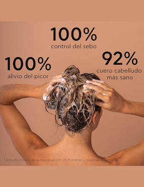 Shampoo dermatológico caspa grasa para cabello contra la caspa grasa Apivita Oily Dandruff 250 ml