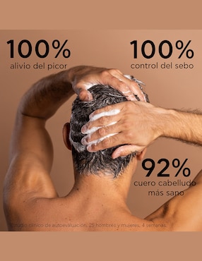 Shampoo dermatológico caspa grasa para cabello contra la caspa grasa Apivita Oily Dandruff 250 ml