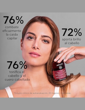 Shampoo anticaída para cabello débil Apivita Tonic 250 ml