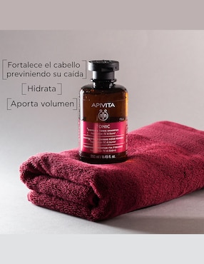Shampoo anticaída para cabello débil Apivita Tonic 250 ml