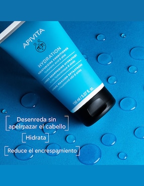 Acondicionador para cabello Hidratante Con Ácido Hialurónico Apivita 150 ml