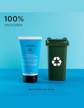 Acondicionador para cabello Hidratante Con Ácido Hialurónico Apivita 150 ml