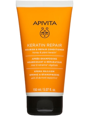 Acondicionador para cabello Reparador con miel y keratina Apivita 150 ml