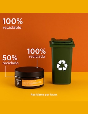 Mascarilla para cabello con miel y keratina para reparar Apivita Keratin Repair 200 ml