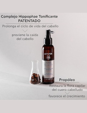 Tónico hidratante Loción en spray anti caida 150 ml Apivita