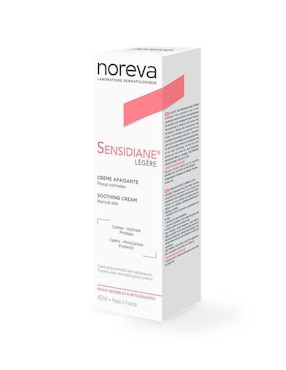 Set de crema facial recomendada para calmar y aliviar la piel de día y noche Noreva para piel sensible