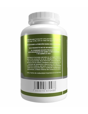MCT, K2+D3 Entera con vitamina k2 y vitamina d3 de 180 cápsulas