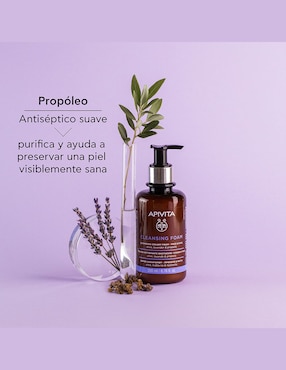 Crema facial recomendada para limpiar de día y noche Apivita Cleansers todo tipo de piel