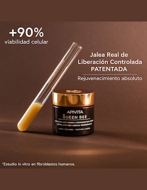 Crema facial recomendada para revitalizar día y noche Apivita para todo tipo piel