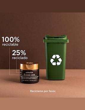 Crema facial recomendada para revitalizar día y noche Apivita para todo tipo piel