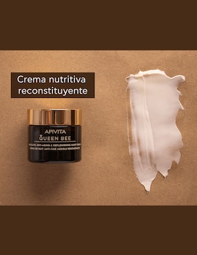 Crema facial recomendada para revitalizar noche Apivita para todo tipo piel
