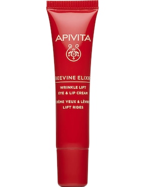 Crema para contorno de ojos y labios recomendada para reafirmar día y noche Apivita todo tipo de piel