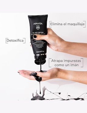 Limpiador corporal gel limpiador detox 150 ml Apivita Cleansers para exfoliar