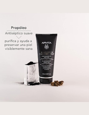Limpiador corporal gel limpiador detox 150 ml Apivita Cleansers para exfoliar