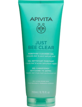 Limpiador facial Just Bee Clear Apivita Acne Line para acné