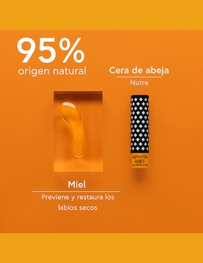 Pomada Lip care Apivita de 4.4 g