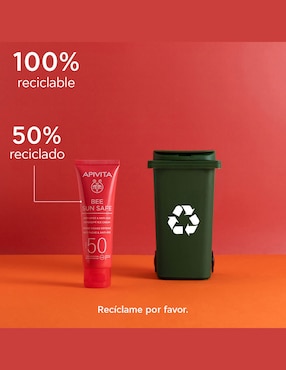 Protector solar FPS 50+ Apivita bee sun safe 50 ml
