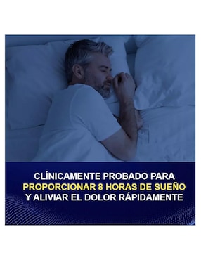 Tabletas para desinflamar y aliviar dolor intenso Advil Pm Nocturno