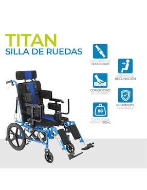 Silla de ruedas Onof Titan