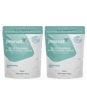 Glucosamina & Colágeno Tipo II Pronat de 300 g
