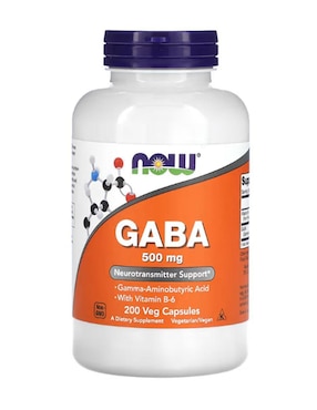 Gaba Now con vitamina b6 de 200 cápsulas
